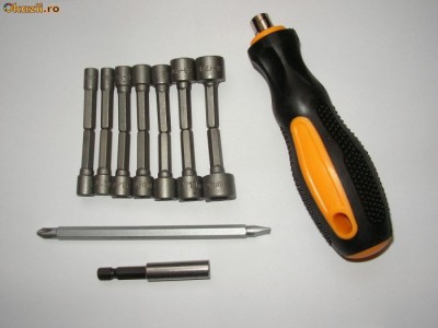 SET SURUBELNITA CAPETE TUBULARE foto