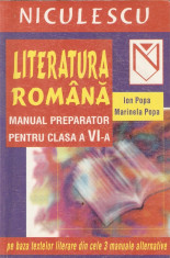 Manual preparator pentru cl. a VI-a* literatura romana foto