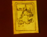 Ex libris apartinand lui Egyed Lajos. Are nr. 42