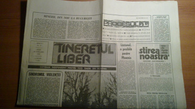 ziarul tineretul liber 20 februarie 1990 foto