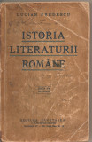 (C1699) ISTORIA LITERATURII ROMANE DE LA INCEPUT PANA ASTAZI DE LUCIAN PREDESCU , EDITURA CUGETAREA ,BUCURESTI , 1942, EDITIA II-A REVAZUTA
