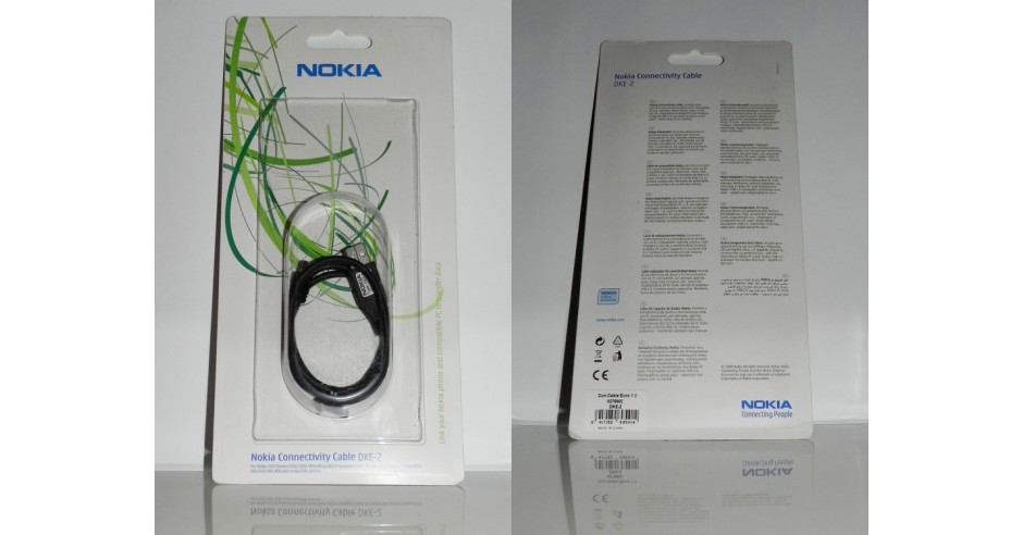 Nokia DKE-2 – Kit Cavo Di Connessione Dati Per Nokia N95, 6301, E51, 3110 Evolve E Altri