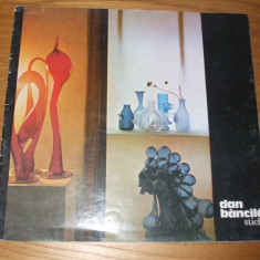 DAN BANCILA - Sticla - Catalog, 1978 , 20 p.