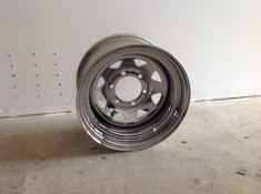 Janta tabla chrome 8x15 6x139,7 ET -25 NISSAN PATROL Y61 Y60 foto