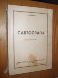 CARTOGRAFIA - L. S. Garaevskaia - curs litografiat, 1958, 376 p.