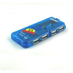 MINI HUB USB CU 4 PORTURI foto