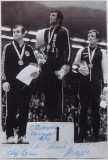 Autograful pe fotografie a campionului olimpic si mondial la lupte greco romane, Stefan Rusu