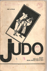 (C1790) JUDO DE ION AVRAM, EDITURA CONSILIULUI NATIONAT PENTRU EDUCATIE FIZICA SI SPORT, foto