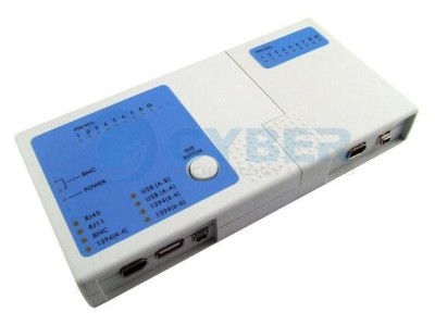 Tester verificat cabluri UTP (RJ 45) , RJ 11 SI USB foto