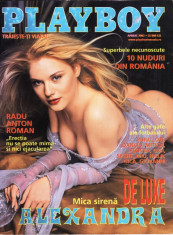 REVISTA PLAYBOY DIN APRILIE 2002 (ALEXANDRA) foto