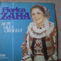 florica zaha de pe valea crisului disc vinyl lp muzica populara ST EPE 02404 VG+