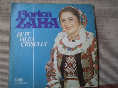 florica zaha de pe valea crisului disc vinyl lp muzica populara ST EPE 02404 VG+ foto