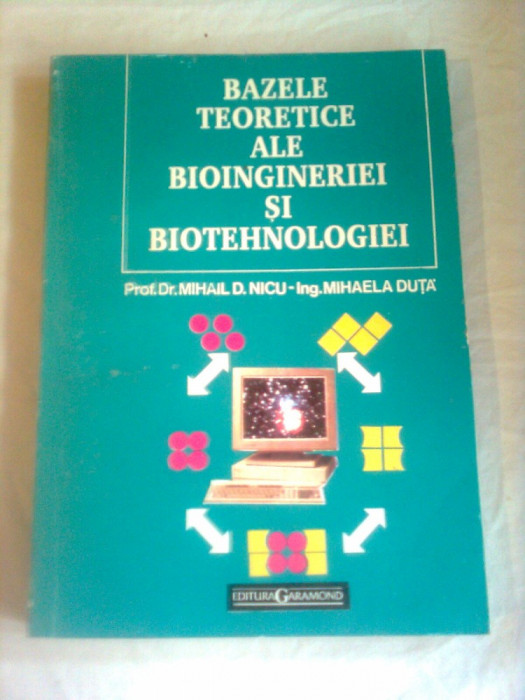 BAZELE TEORETICE ALE BIOINGINERIEI SI BIOTEHNOLOGIEI ~ MIHAIL D. NICU