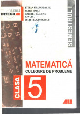 MATEMATICA CULEGERE DE PROBLEME foto