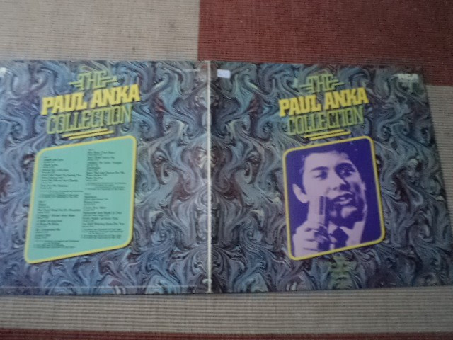 Paul Anka collection dublu disc vinyl 2 lp selectii best of muzica rock pop vg+