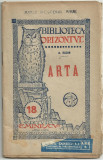 A.Rodin / ARTA - editie anii 1920 (Biblioteca ORIZONTUL)