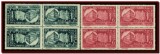 Romania 1948 - Fabrica de Timbre 75 ani de la infiintare LP 277 blocuri de 4 MNH