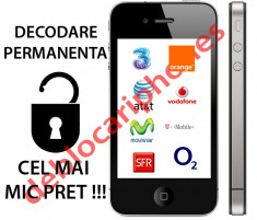 DECODARE IPHONE 3G 3GS 4 4s PRIN IMEI !!! DECODARE PERMANENTA !! LISTA PRETURI !! DEBLOCARE UNLOCK PERMANENT !! CELE MAI MICI PRETURI !! foto