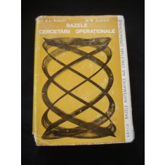 R. L. ACKOFF, M. W. SASIENI - BAZELE CERCETARII OPERATIONALE
