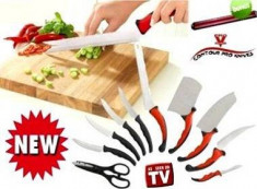 SET CUTITE CONTOUR PRO V KNIVES VAZUT LA TV ORIGINAL + CADOU SUPORT MAGNETIC foto