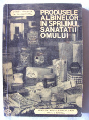 Apicultura: &amp;quot;PRODUSELE ALBINELOR IN SPRIJINUL SANATATII OMULUI&amp;quot;, Ed. III revaz. si adaugita, Const. Hristea / M. Ialomiteanu, 1972 foto