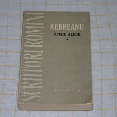 Rebreanu - Opere alese - vol I - ESPLA - 1959