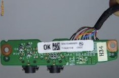 +1139 VAND Compaq Presario F500, F700 Audio Jack Board DAAT8BAB8B9 foto