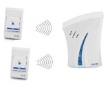 Sonerie wireless 24 melodii cu 2 butoane, Fara fir