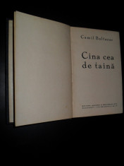 Camil Baltazar - Cina cea de taina foto