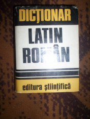 Dictionar latin - roman - Gh. Gutu foto
