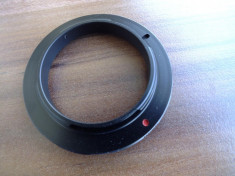 Adaptor foto inversor metalic DSLR Canon - obiective cu diametrul 49mm, 52mm, 58mm sau 67mm (replace AR-09) foto