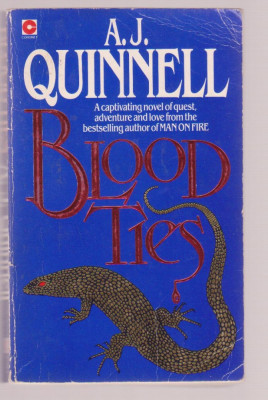 A.J. Quinnell - Blood Ties (Lb. engleza) foto