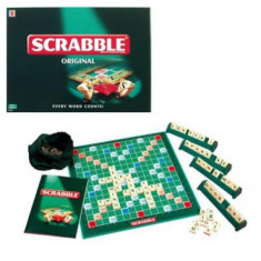 Joc Scrabble ORIGINAL joc de cuvinte pt distractie/fun jocuri educative NOU! foto