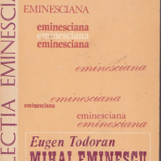 Eugen Todoran - Mihai Eminescu si epopeea romana