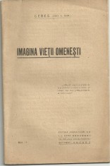 Cebes / IMAGINA VIETII OMENESTI - editia I,cca.1920,Socec foto