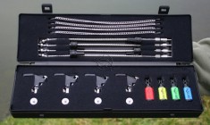 Swingere/Hangere Indicatori QuiverLoc Producator: Solar Tackle set 4 buc. (rosu,galben,verde,albastru foto