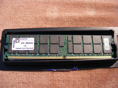 Memorie DDR2 ECC 4Gb, Kingston KTD-WS670, nou, cu garantie! foto