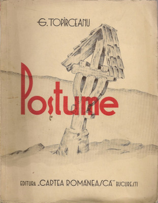 G. Toparceanu - Postume - 1938 foto