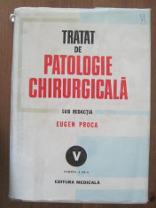 E. Proca - Tratat de patologie chirurgicala (vol. 5, partea a 3-a) - Patologie chirurgicala toracica foto