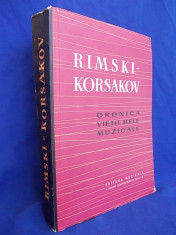 RIMSKI-KORSAKOV - CRONICA VIETII MELE MUZICALE - 1961 foto