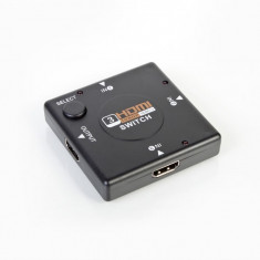 Splitter Video Switch HDMI 3 porturi IN + 1 OUT 1080P HDMI1.3 foto