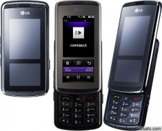 Telefon LG KF600 Venus, cumparat la liber, toate accesoriile. foto