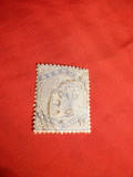 Timbru 2 1/2 Pence 1884 albastru Bermude , stamp.