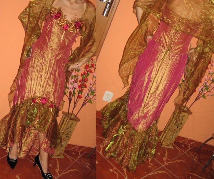 Rochie de ocazie cu corset-reducere