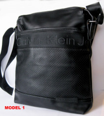 Geanta ck CALVIN KLEIN 2014, 100% PIELE, 100% ORIGINAL, ideal pentru cadou foto