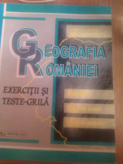 Geografia Romaniei Exercitii si Teste Grila foto