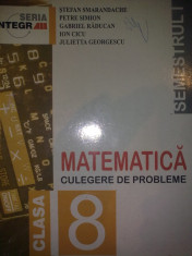 MATEMATICA CULEGERE CLS. VIII SEMESTRUL 1 - S. Smarandache &amp;quot;2753&amp;quot; foto