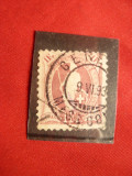 Timbru 1 Franc carmin 1882 Elvetia , stamp.