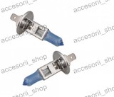 Becuri Halogen H1 Efect Xenon 12V 55W - Set 2 Bucati