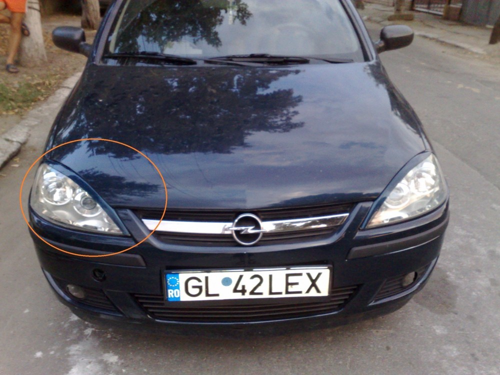 Pleoape pentru faruri OPEL CORSA C | Okazii.ro